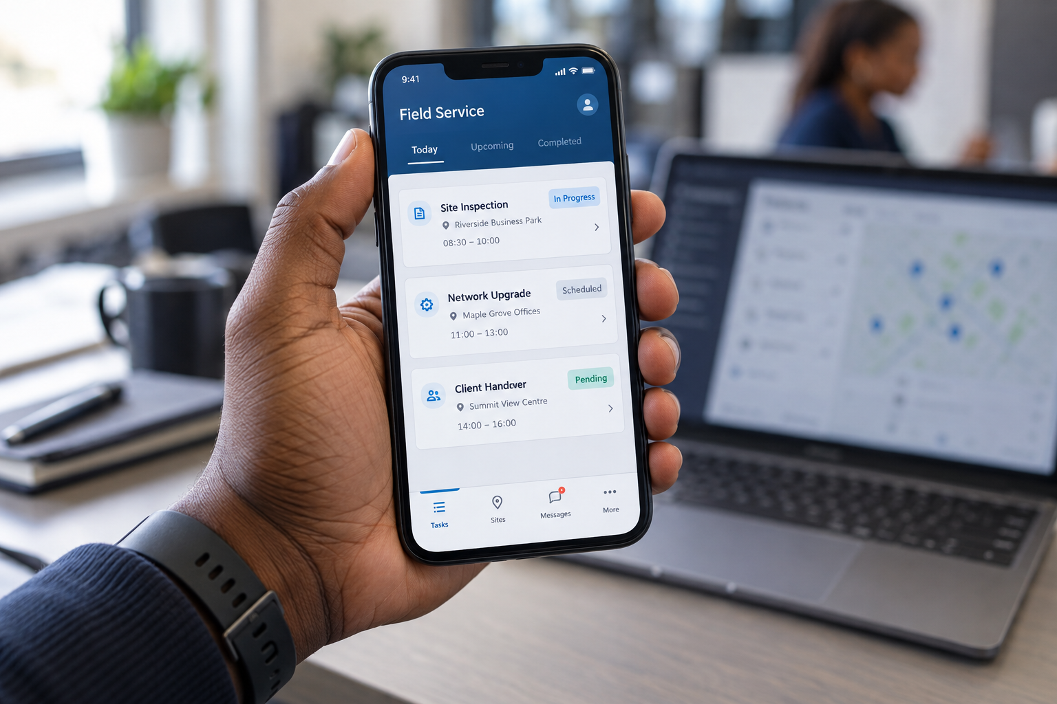 Mobile Application Development — illustrative service image
